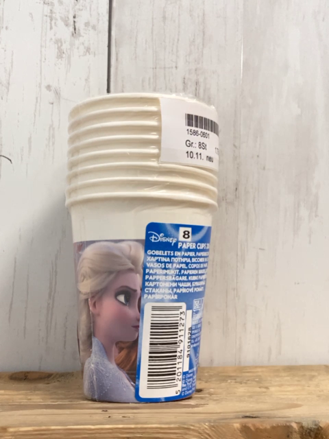 neu  Trinkbecher  8 Stück   Frozen 