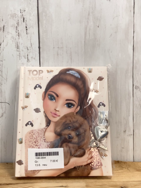 neu  Kreativbuch Tagebuch Top Model 