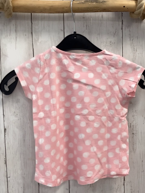 Esprit  T-Shirt  Gr. 92  rosa weiße Punkt blauer Anker 
