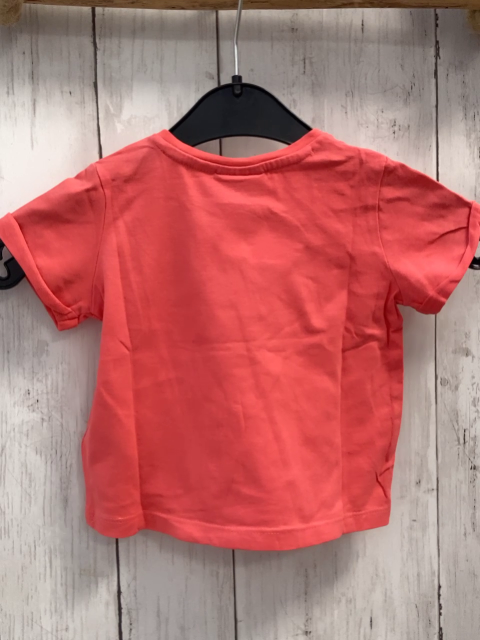 Tom Tailor  T-Shirt  Gr. 74  hellrot bunter Bogen gelbe Sonne 