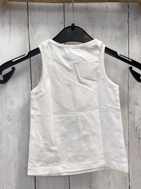 Mayoral  Top Gr. 92  weiß Mädchen mit türkis Kleid 