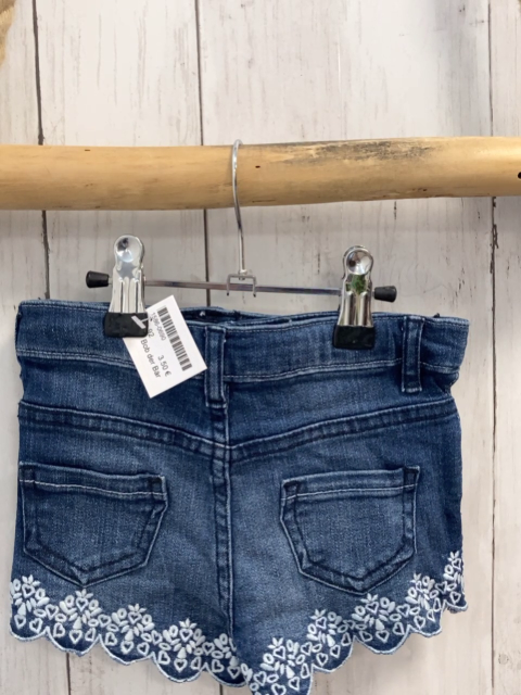 Bob der Bär  Shorts  Gr. 92  blau Jeans weiße Sticker 