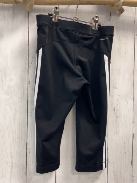 Adidas  Sportleggings  Gr. 116  schwarz weiße Streifen 