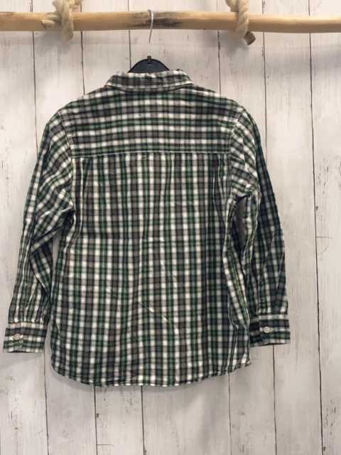 Oshkosh  Hemd  Gr. 128  grün schwarz rot weiß gelb kariert 