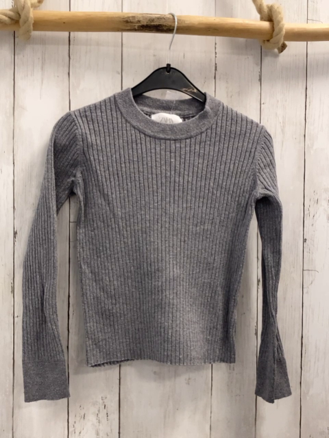 Zara  Pullover  Gr. 152  grau Rippen 