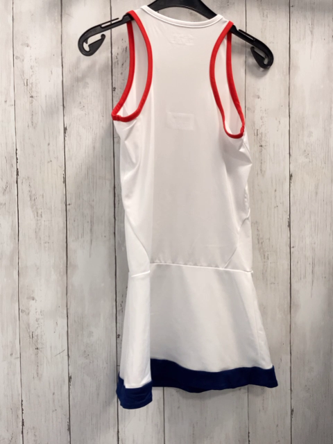 Lotto  Tenniskleid Gr. 146/152  weiß rot blauer Bund 