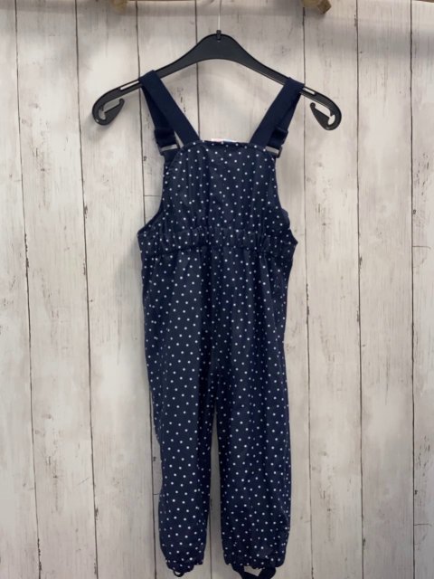   Regenhose  Gr. 86  blau gummiert weiße Punkte 