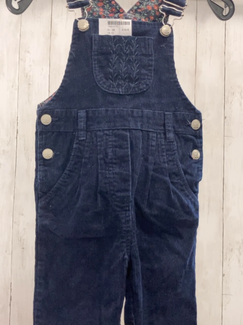  Latzhose Gr. 98  blau Kord