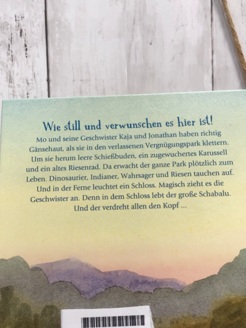  Buch Wenn der geheime Park erwacht, nehmt euch vor Schabalu in Acht 