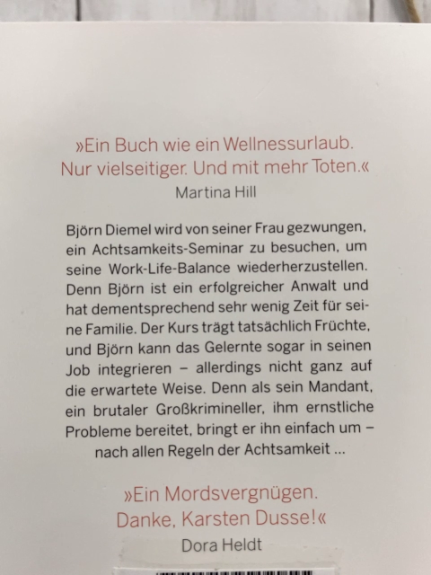  Taschenbuch Achtsam morden 