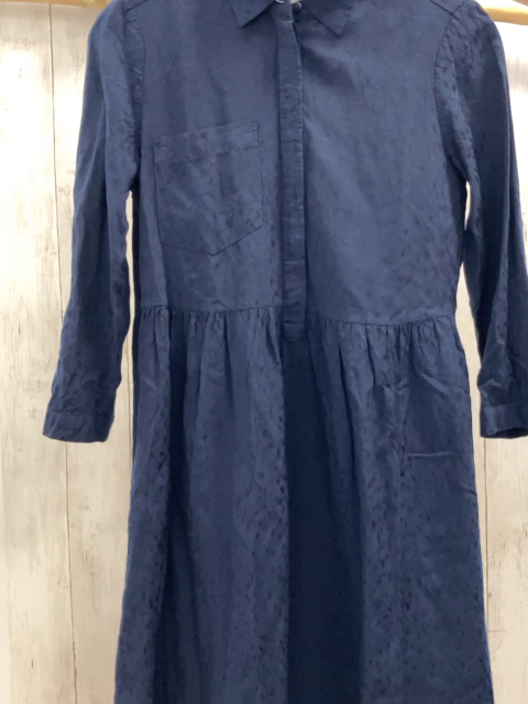 Esprit  Kleid  Gr. 36  blau Struktur 