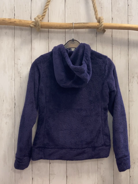 decathlon Plüschjacke Gr. 158  lila hellblauer Reißverschluss