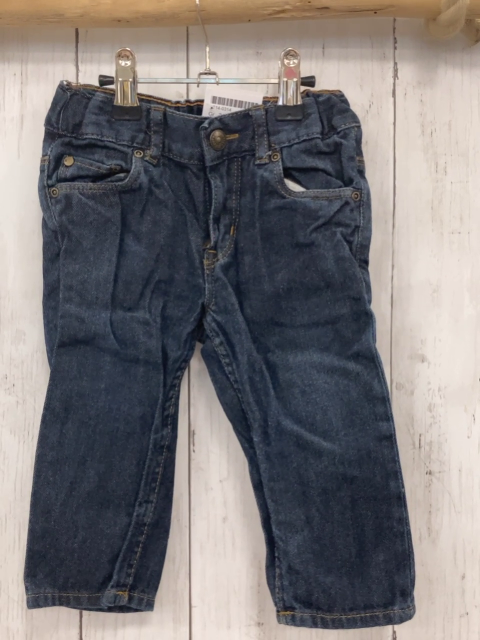 H&M  Hose  Gr. 74  blau Jeans Bund verstellbar 