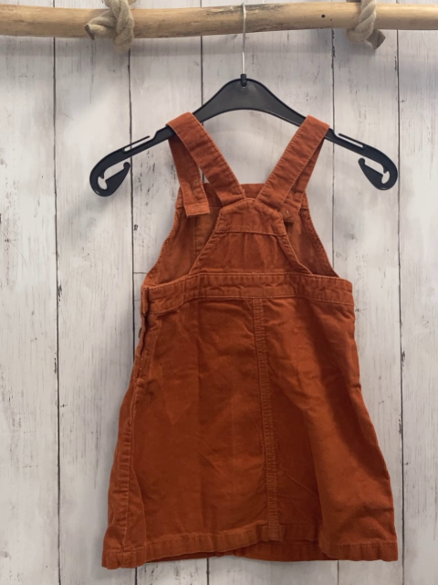   Kleid  Gr. 110  rost Kord Fuchsgesicht 