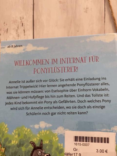   Buch Ponyschule Trippelwick Hörst du die Ponys flüstern?