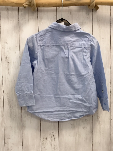 H&M Hemd Gr. 104  blau weiß gestreift