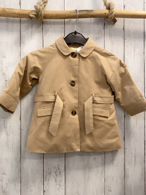 zara Mantel Gr. 92  beige leicht gefüttert