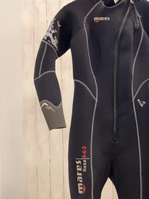 Mares  Neoprenoverall Gr. 158/164  schwarz hellgraue Nähte Flexa 543 Lady 