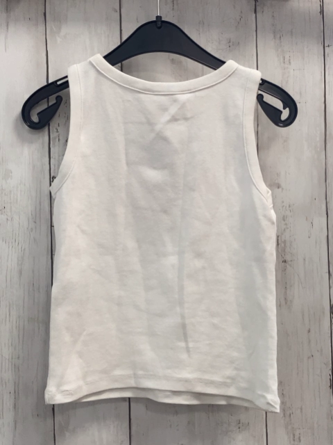 H&M  Top Gr. 134  weiß rote Blüte 