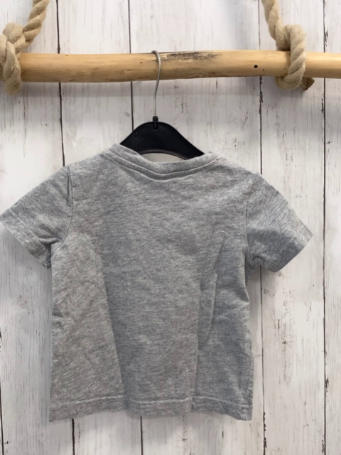 Janie & Jack  T-Shirt  Gr. 86  grau Papagei Schrift 