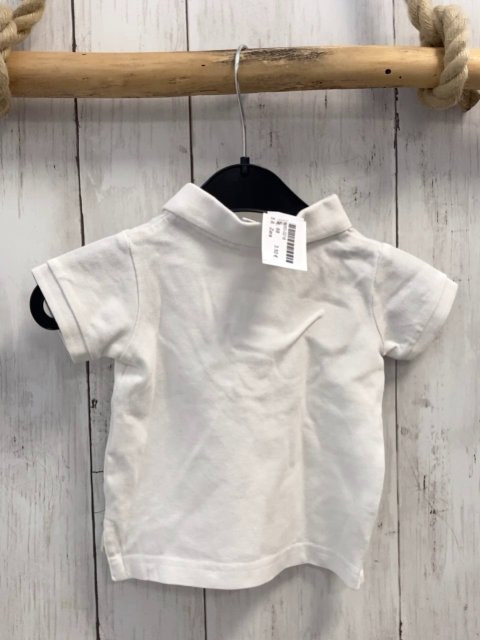 Zara  T-Shirt  Gr. 68  weiß Polokragen