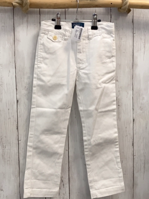 Ralph Lauren  Hose  Gr. 104  weiß Bund verstellbar 