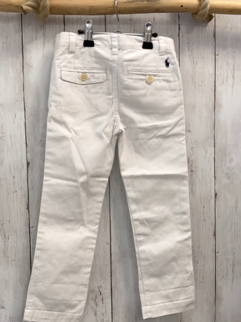 Ralph Lauren  Hose  Gr. 104  weiß Bund verstellbar 
