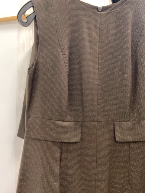 Montego 2tlg Kleid + Blazer  Gr. 38  braun meliert