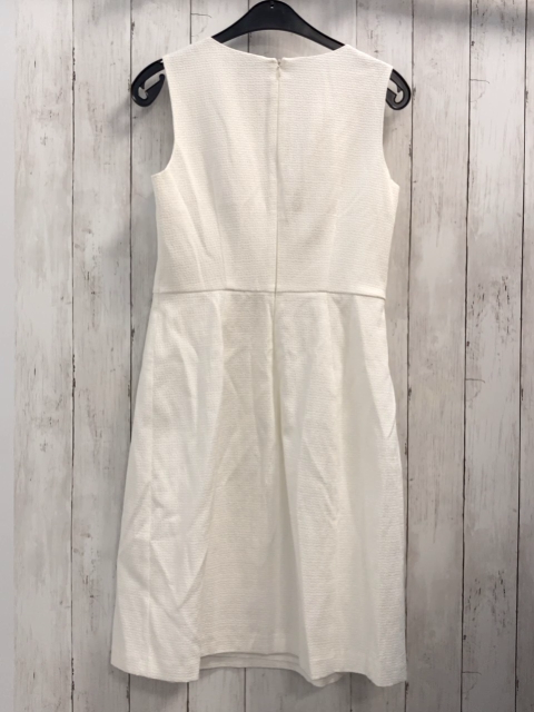 Montego Kleid Gr. 36  weiß Struktur