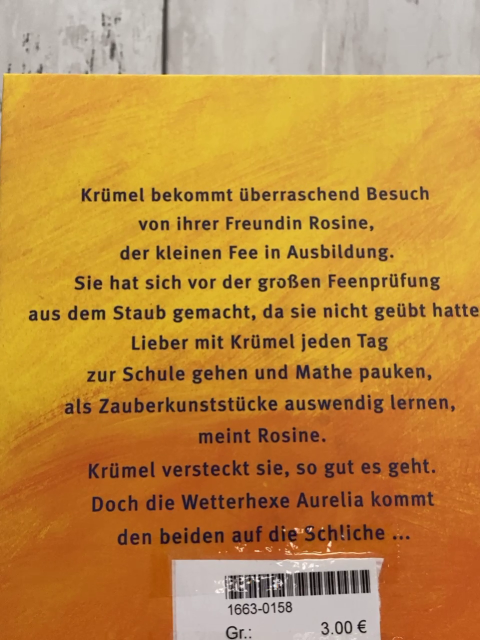  Buch Krümel und Rosine in Schwierigkeiten