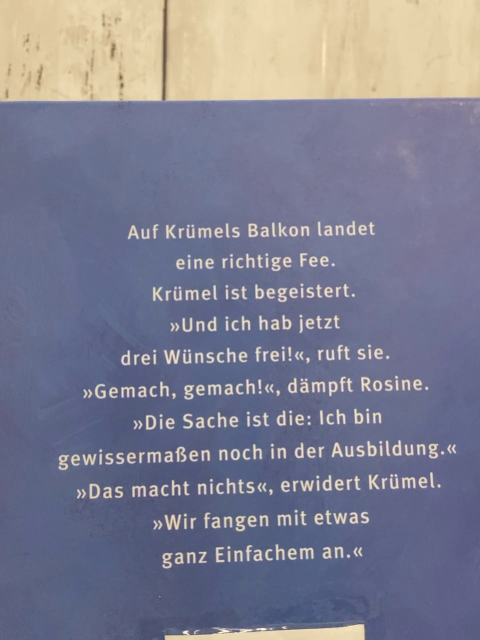  Buch Krümel und Rosine 