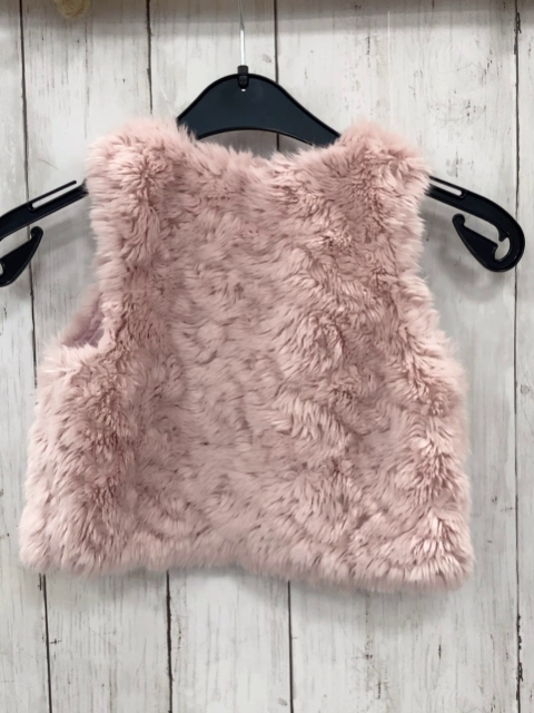 H&M  Weste  Gr. 92  rosa Plüsch 