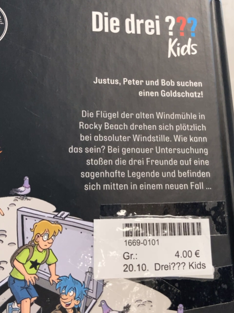 Drei??? Kids Buch Die Geistermühle 