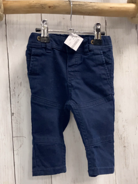 H&M Hose Gr. 68  blau Bund verstellbar