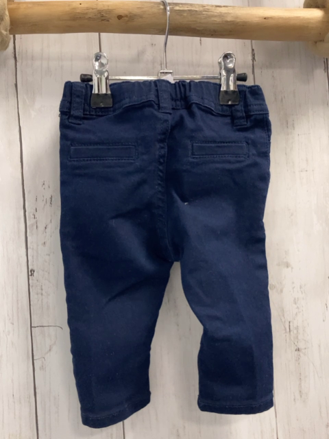 H&M Hose Gr. 68  blau Bund verstellbar