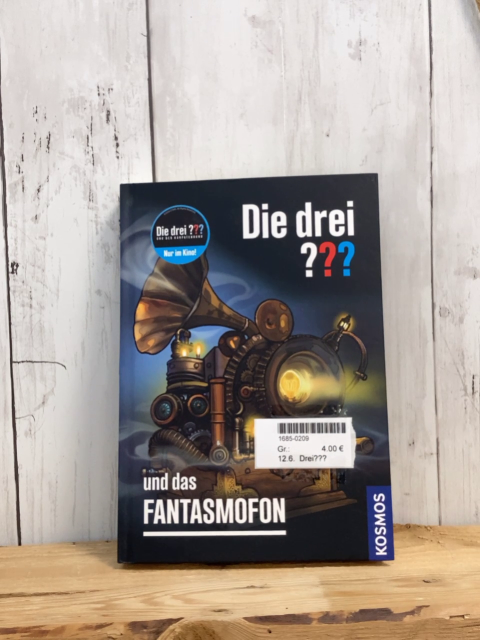 Drei???  Buch und das Fantasmofon 