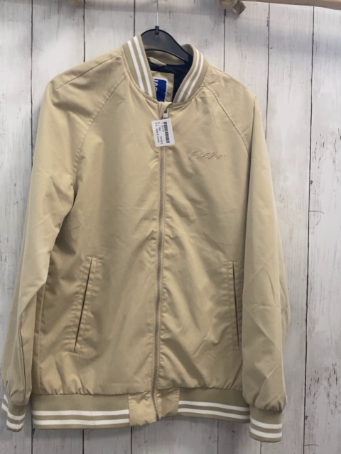 Jack & Jones  Jacke  Gr. 164  beige weißer Streifenbund 