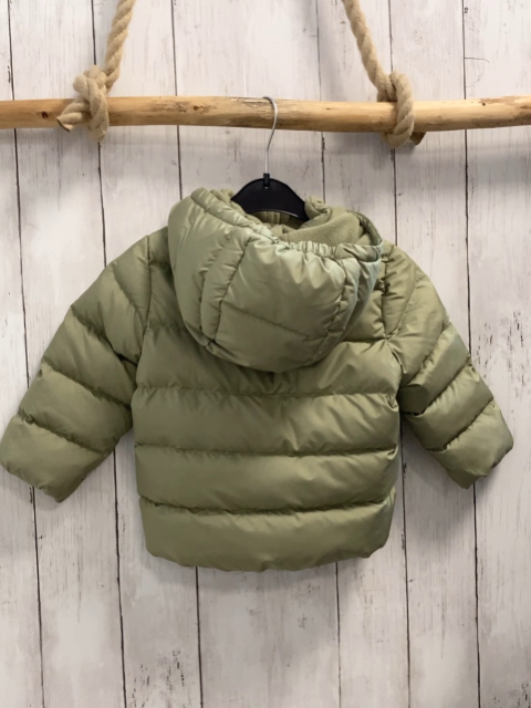 Uniqlo  Winterjacke  Gr. 86  mint warm gefüttert Fleecefutter 