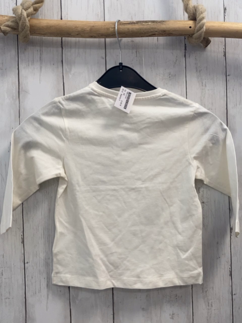 Name it  Langarmshirt  Gr. 92  weiß Dinos 
