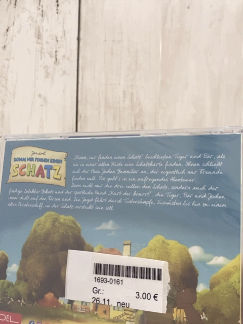 neu    CD janosch Komm, wir finden einen Schatz 