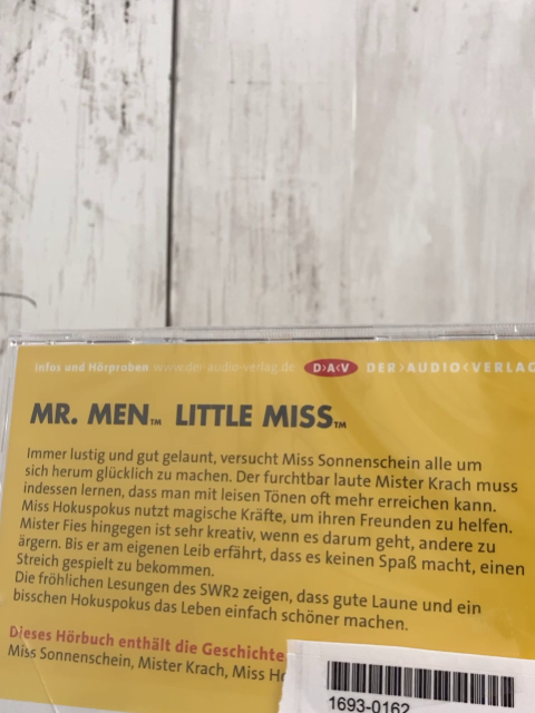 neu    CD Mr. Men Little Miss 