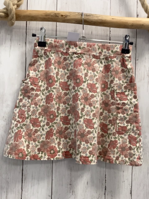 Hust & Claire  Rock Gr. 128  beige altrosa rosa Blumen 