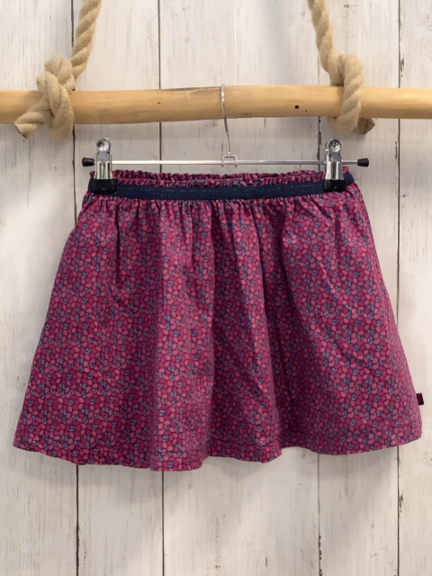 Okaidi Rock Gr. 116  pfralume altrosa grauer Tropfendruck 