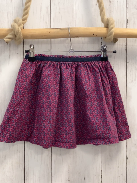 Okaidi Rock Gr. 116  pfralume altrosa grauer Tropfendruck 