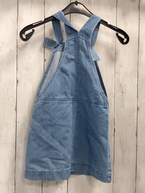 Petit Bateau  Kleid  Gr. 116  blau Jeans 