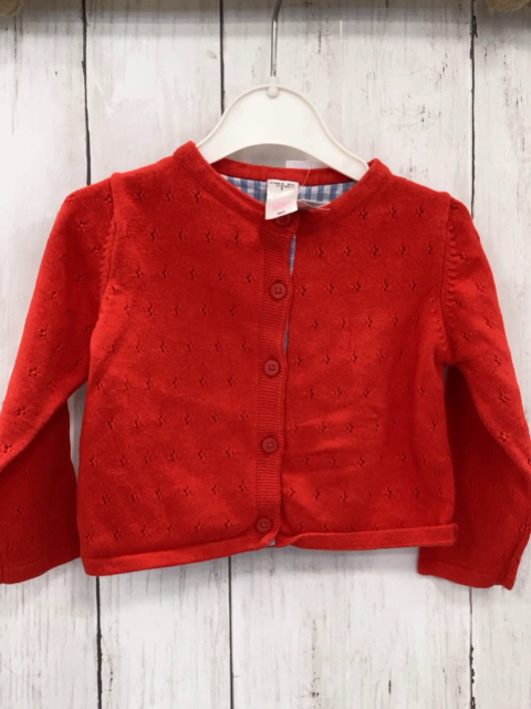   Strickjacke  Gr. 74  rot 