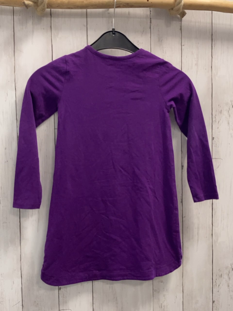 Lands ´ End  Kleid  Gr. 116  lila bunte Pailettensterne 