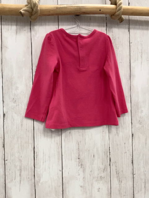 DP...aM Langarmshirt  Gr. 80  pnk Hund Blumen Törtchen 