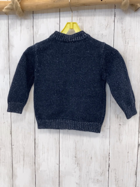 Esprit  Strickjacke  Gr. 62  blau hellgrau meliert 