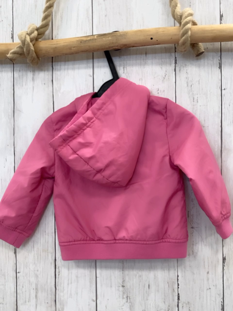 Guess  Jacke  Gr. 80  pink Kapuze Rüschen 